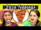 KIDS vs. FOOD #5 - PIZZA TOPPINGS