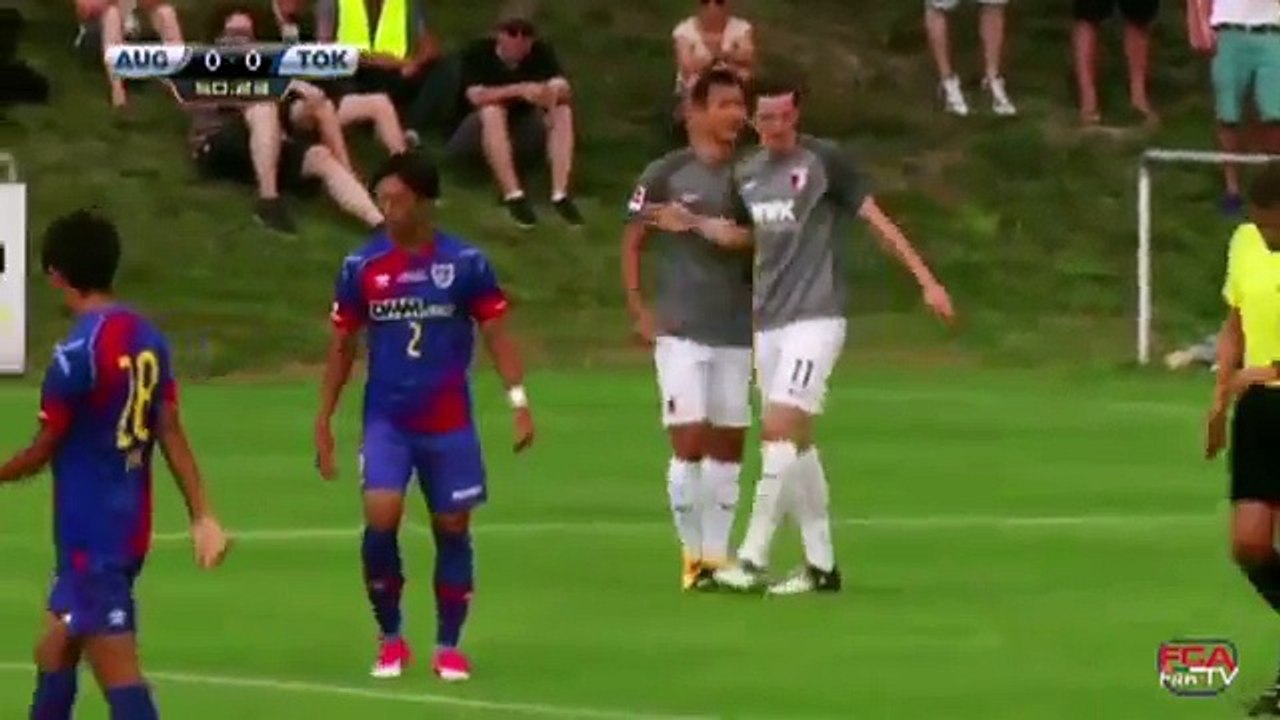FC Augsburg 1:0 FC Tokyo (Friendly Match. 18 July 2017)