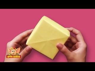 Arts and Crafts - Origami - Origami - Make a Box with sections - Part 1
