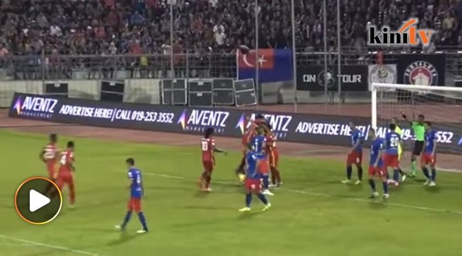 Aksi Amri Yahya sumbat gol tewaskan JDT