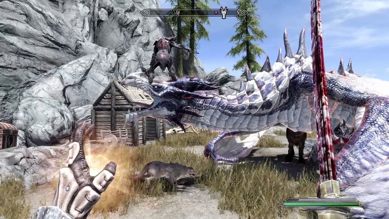 Skyrim: Jesus Dragon
