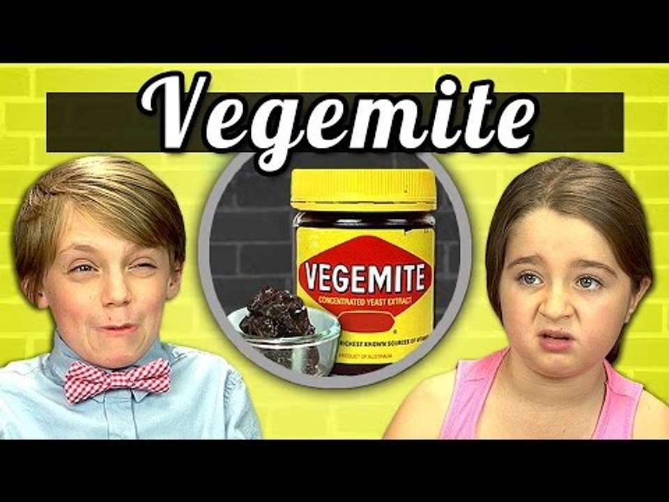 KIDS vs. FOOD #2 - VEGEMITE