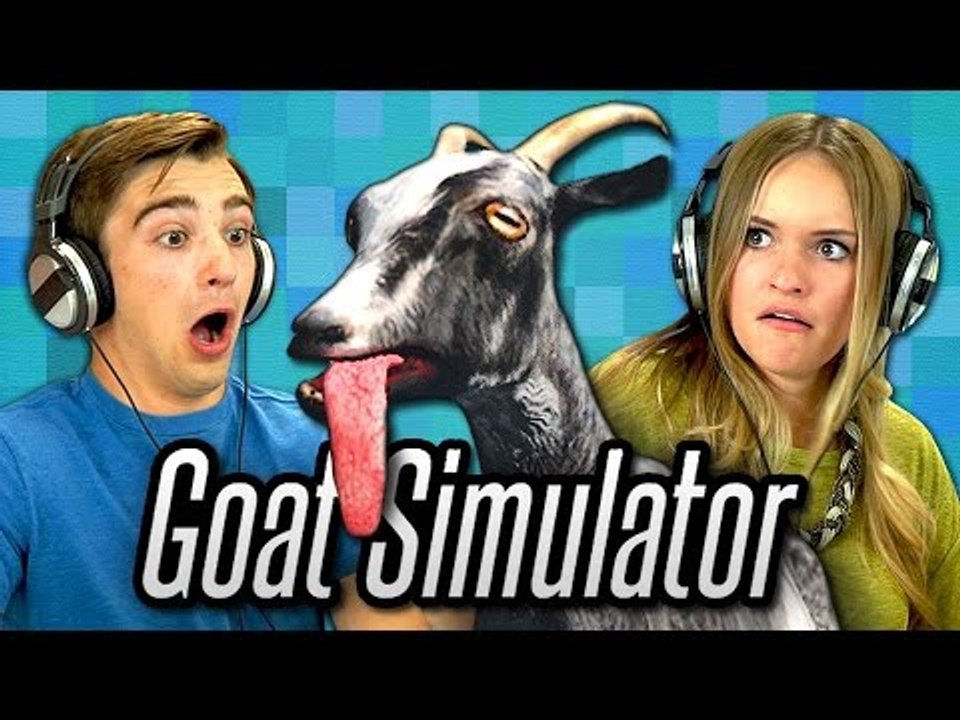 GOAT SIMULATOR #1 (Teens React: Gaming)