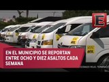 Alistan botón de pánico en transporte público en Nezahualcóyotl