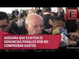 José Narro asegura que Duarte debe comprobar destino de recursos de salud