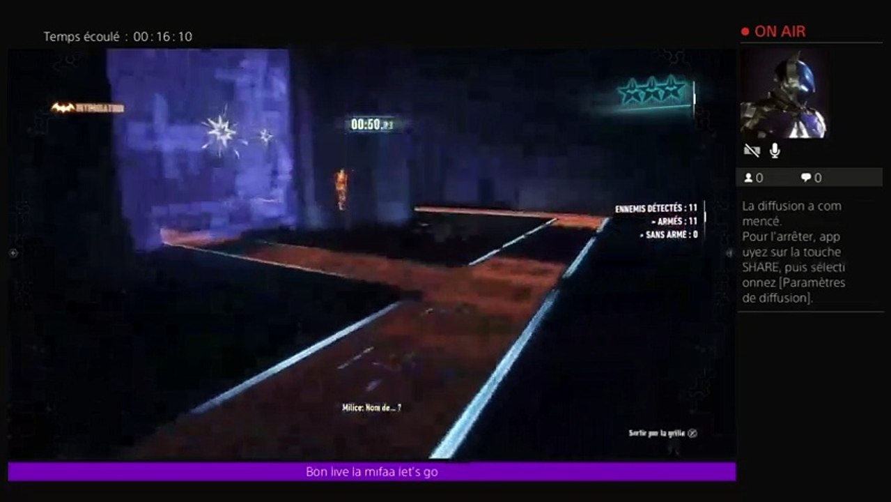 Batman arkham knight on teste les 4 personnage robin catwoman nightwing azrael batman (9)