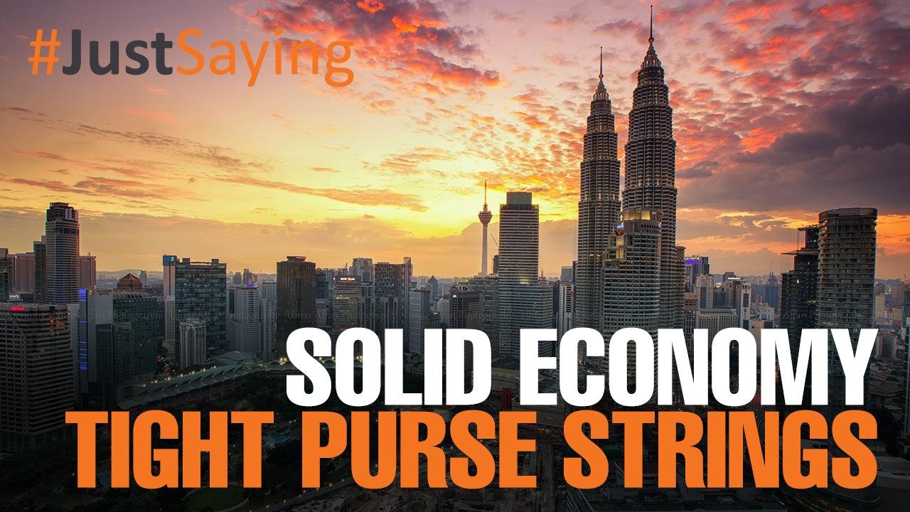 #JUSTSAYING: Solid Economy, Tight Purse Strings