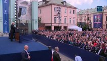 President Trump Reaffirms NATO Commitment and Article 5 In Poland
