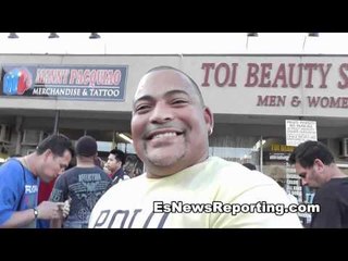 Boxing Prospect Perez Visiting Manny Likes Mayweather