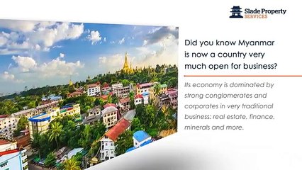 Commercial Real Estate Yangon 2017 - Predictions