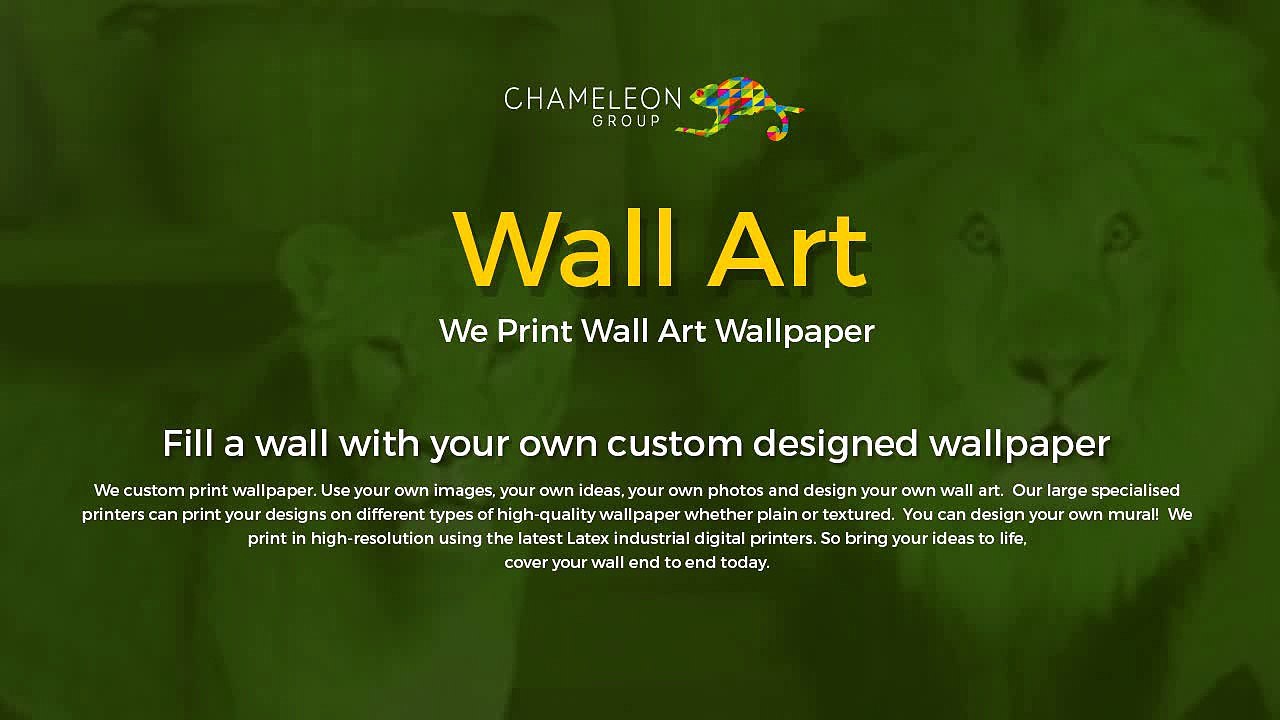 Fill A Wall With Your Own Custom Designed Wallpaper