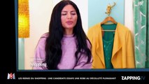 Les Reines du Shopping : Une candidate fait le buzz avec un décolleté plongeant (vidéo)