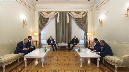 Çavuşoğlu, Azerbaycan Cumhurbaşkanı Aliyev Tarafından Kabul Edildi