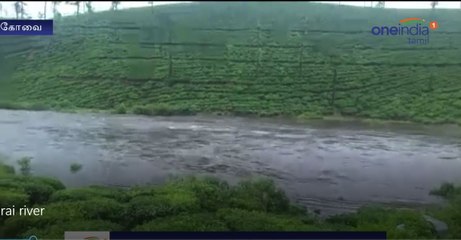 Flood in the Valparai River-Oneindia Tamil