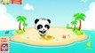 Bébé par par mignonne explorateur chasse île enfants petit Trésor avec Panda panda babybus g