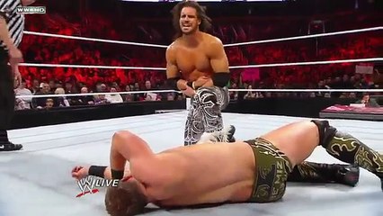 John Morrison vs. The Miz Falls Count Anywhere Match Raw, 03 janvier 2011