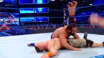 John Cena & AJ Styles vs. Kevin Owens & Rusev SmackDown LIVE, July 11, 2017