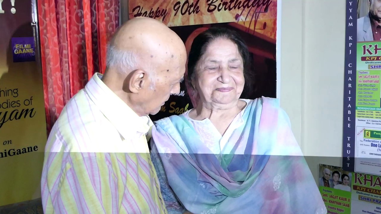 Khayyamji Hands Over Donation Cheque To 'Federation Of Cine Employees' With Anup Jalota