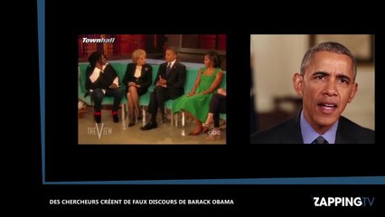 Des chercheurs créent de faux discours de Barack Obama, les images bluffantes (vidéo)