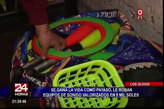Los Olivos: roban casa de payaso 'Preciosín' y se llevan equipos valorizados en 8 mil soles