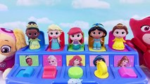 Les meilleures les couleurs enfant Apprendre apprentissage Princesse jouet vers le haut en haut Disney elsa ariel pop pals surprises