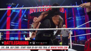 WWE World Heavyweight Title Fatal 4 - Way Match - WWE Battleground 2014