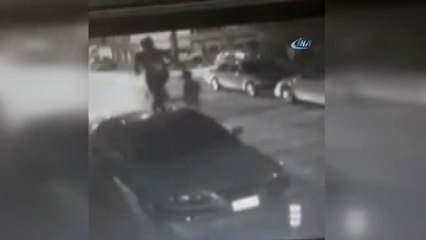 Eskişehir'de Sıra Dışı Olay Güvenlik Kamerasında