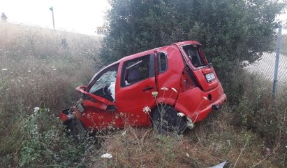 TEM'de otomobil takla attı: 2 ölü 4 yaralı