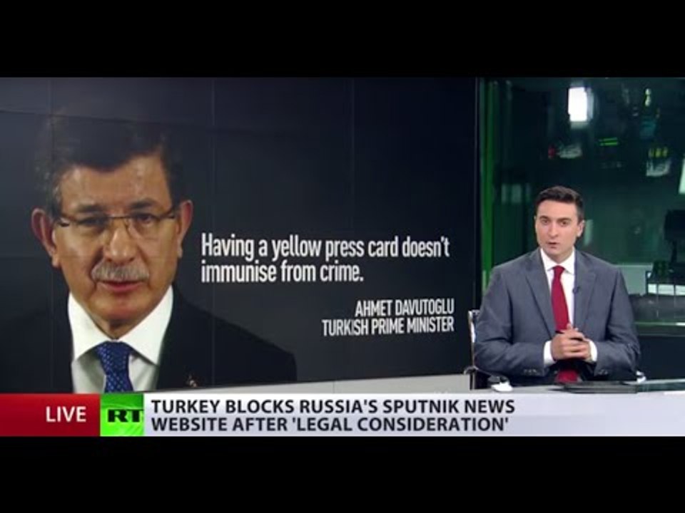 'Access denied': Turkey blocks Russian Sputnik news website after ‘legal consideration’