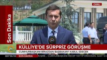 Külliye'de sürpriz görüşme! Cumhurbaşkanı Erdoğan,Başbakan Yıldırım'ı kabul edecek