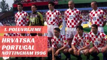 Hrvatska - Portugal 0-3 | UEFA EURO 1996 | Čiro kalkulirao i izgubio | PRVO POLUVRIJEME