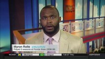 Former FSU standout Myron Rolle talking concussions