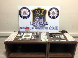 Kayseri'de Uyuşturucu Operasyonu Polis Kamerasında