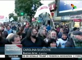 Masiva marcha en Argentina en respaldo a los trabajadores de PepsiCo