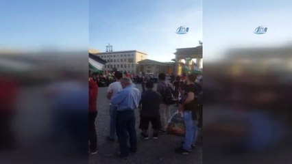Berlin'de Kudüs'e Destek Eylemi
