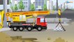 Bulldozer Real Diggers Trucks with Giant Crane | Construction Vehicles Kids Cartoon