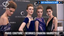 Paris Couture Fall/Winter 2017-18 - Georges Chakra Hairstyle | FashionTV