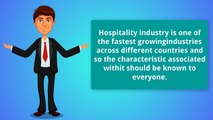 Characteristics of Hospitality Industry