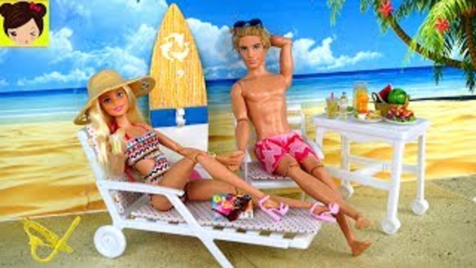 Barbie & Ken Vacaciones en La Playa - Muñeca Barbie Buceando en el Oceano -  Dailymotion Video