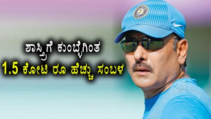 BCCI to pay Ravi Shastri 8 Crore Plus Per Annum  | Oneindia Kannada