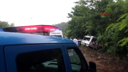 Zonguldak'ta Aynı Yolda 3 Kaza 1 Ölü, 15 Yaralı