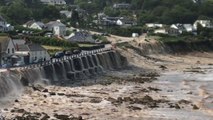 Two airlifted to safety as cascading floods hit Coverack in Cornwall after thunderstorm