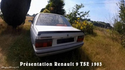 Présentation Renault 9 TSE 1983