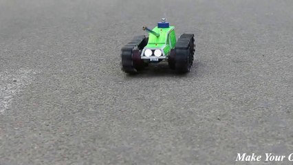 How To Make a Tank - Remote Control Tank - Car