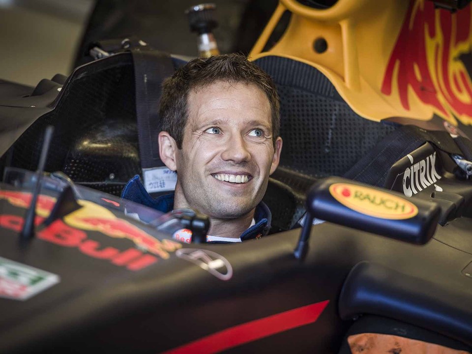 Sébastien Ogier au volant d'une F1