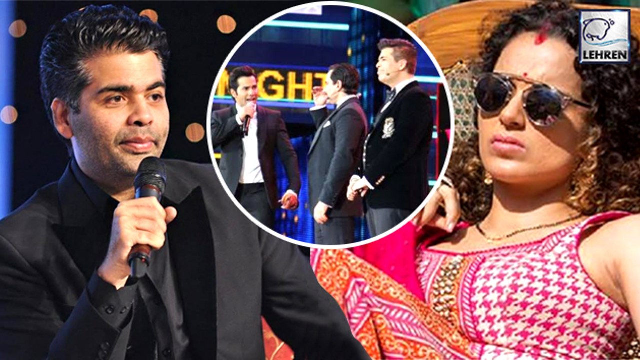 Karan Johar Reacts On His Joke On Kangana And Nepotism