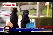 Arabia Saudita: arrestan a mujer por vestirse con minifalda