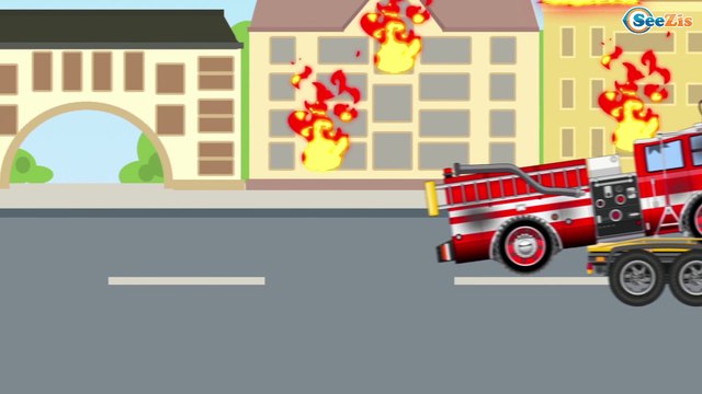 МУЛЬТИКИ! Машинки для детей Пожарная Машина Сборник 1 час Мультфильмы для Детей