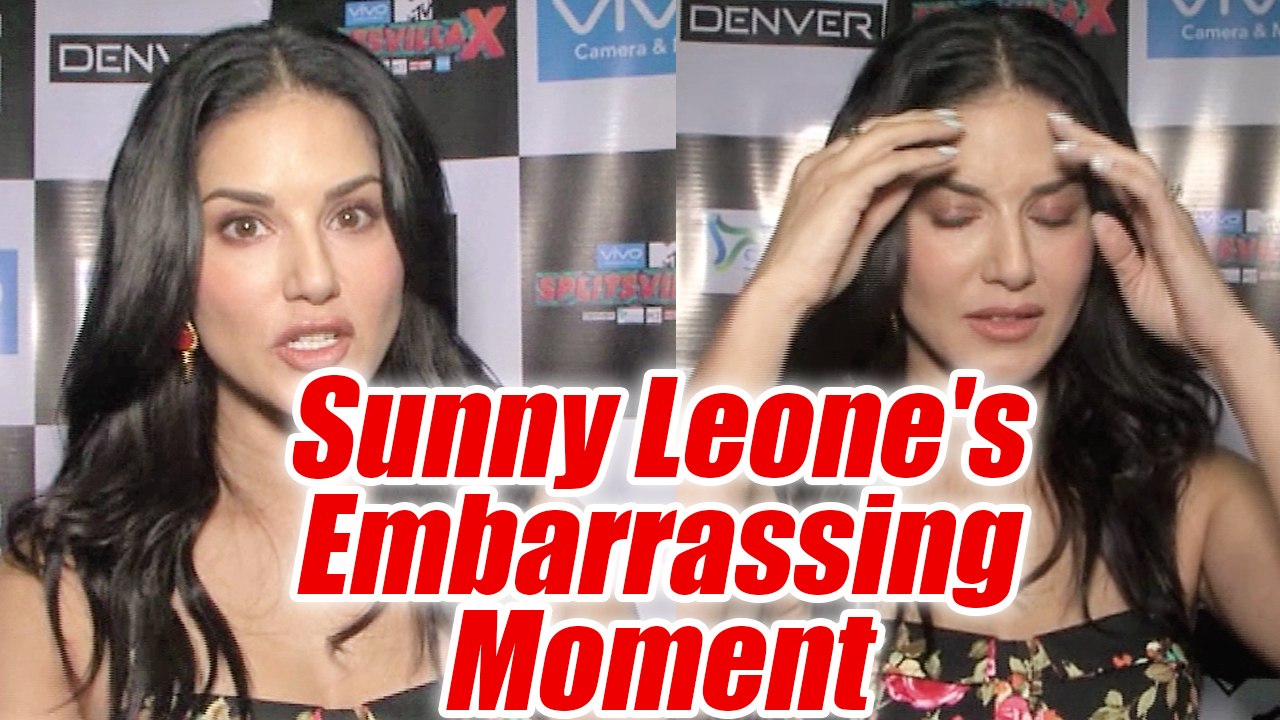 Sunny Leone shares her Most Embarrassing Moment...