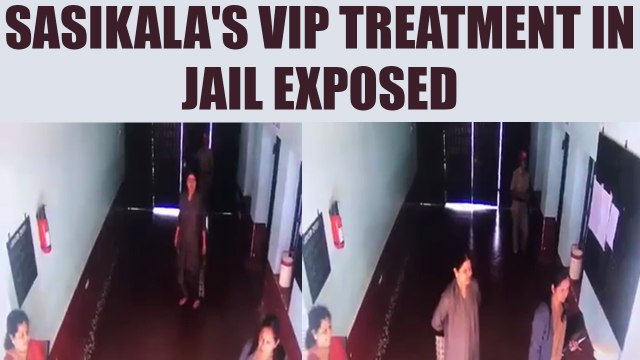 Sasikala is a VIP prisoner, proves CCTV footage, watch video | Oneindia News